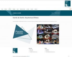 diseño página web trazos